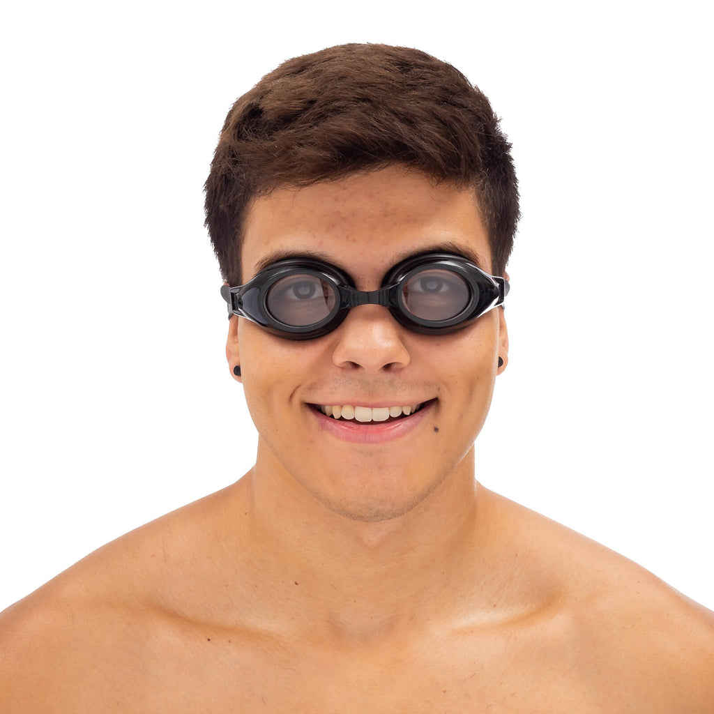 Gafas de natación personalizadas - Poseidon Black