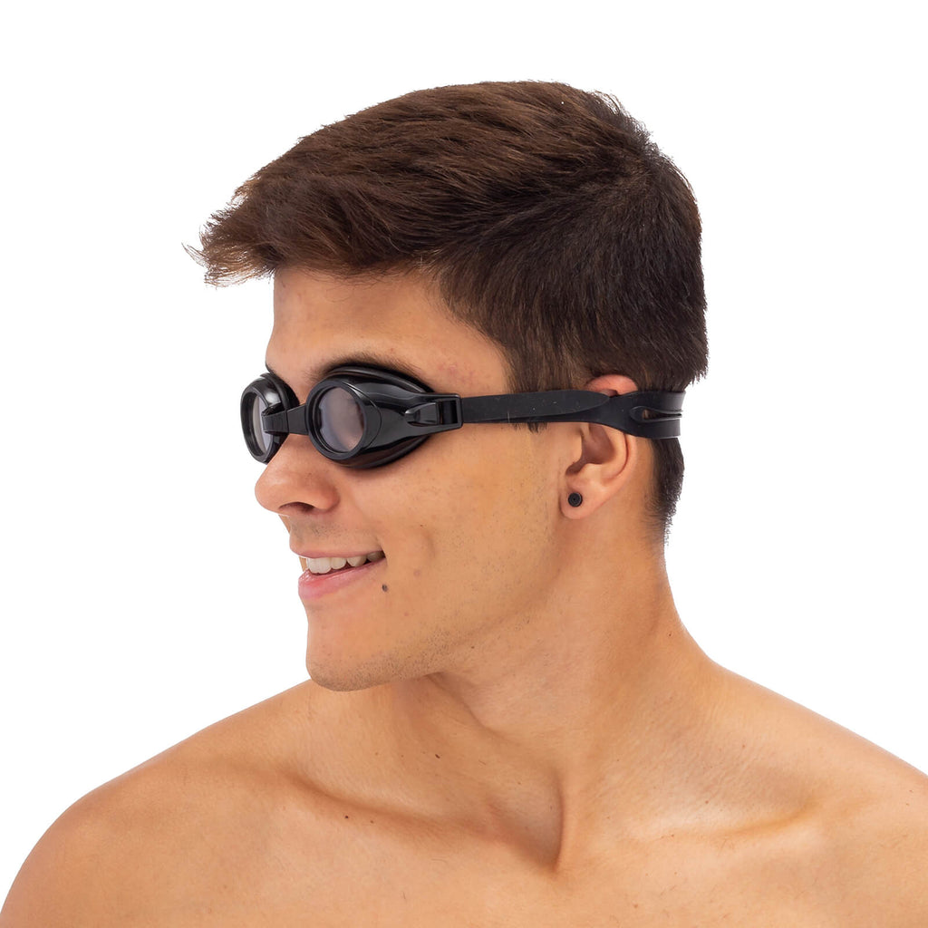 Gafas de natación personalizadas - Poseidon Black