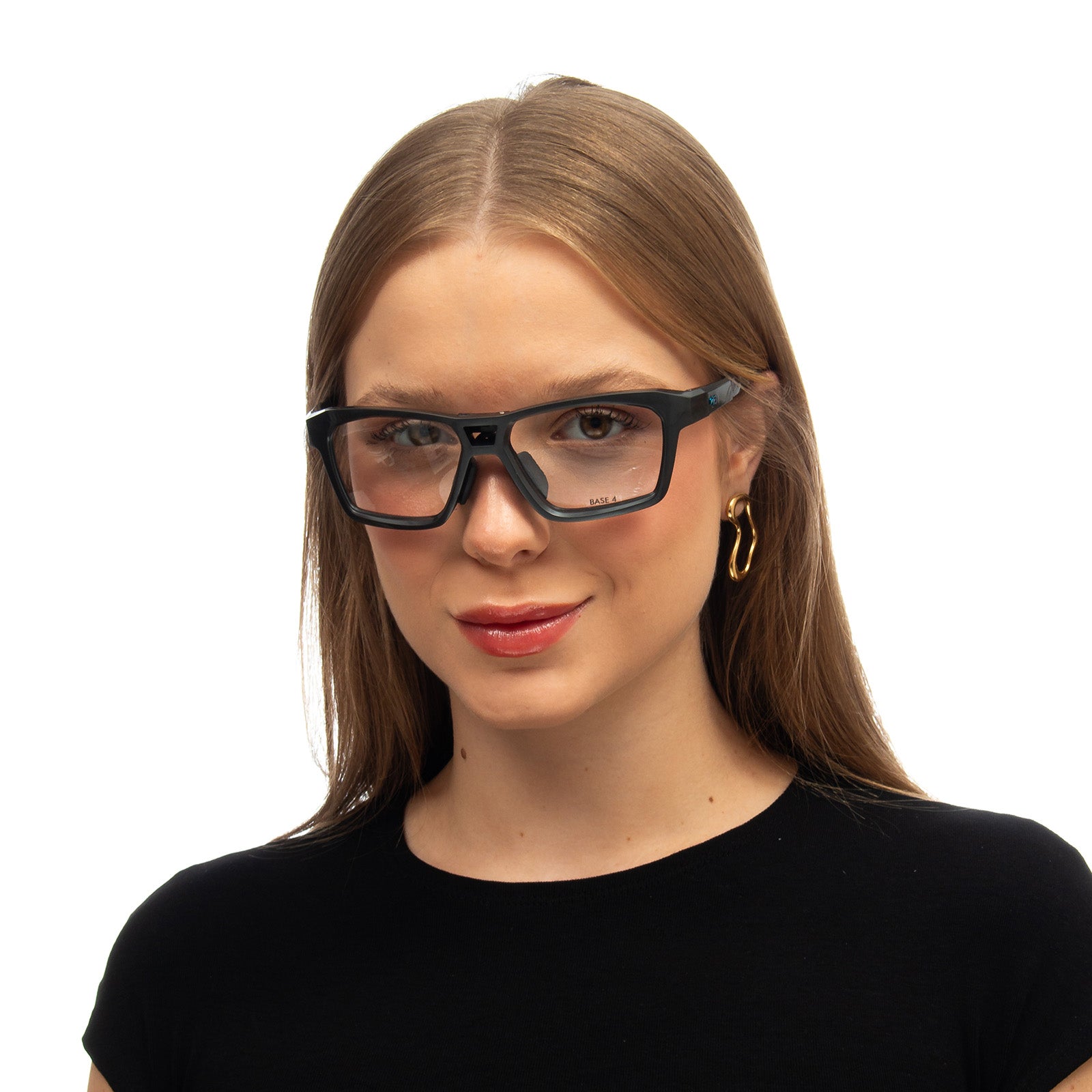HB Presto Gray Cycling Glasses with Clip