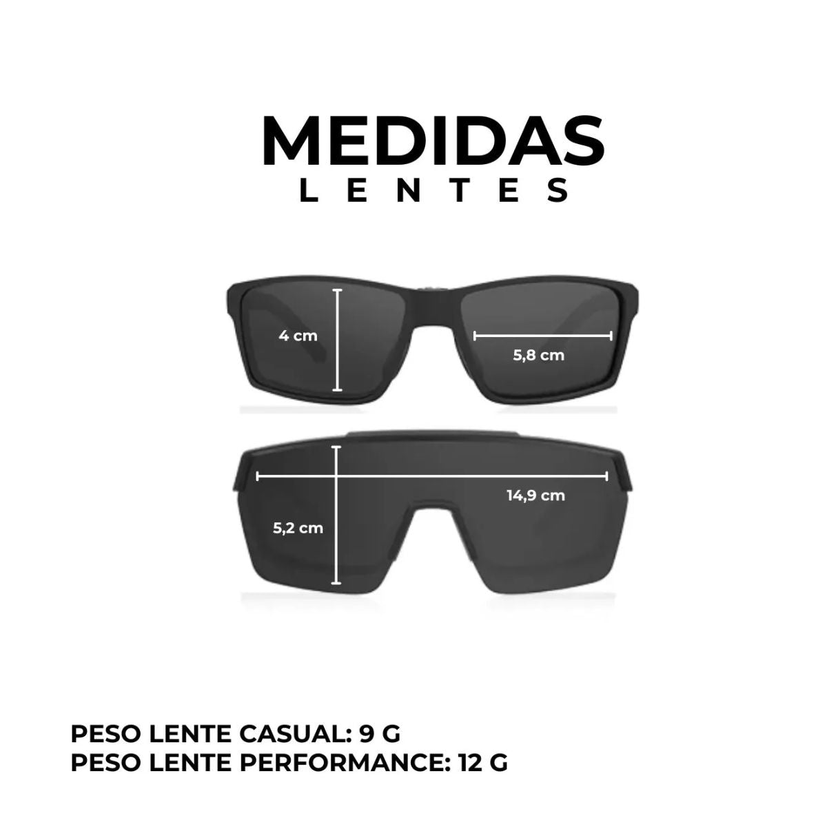 Óculos Ciclismo com Clip HB Presto 2 Blue