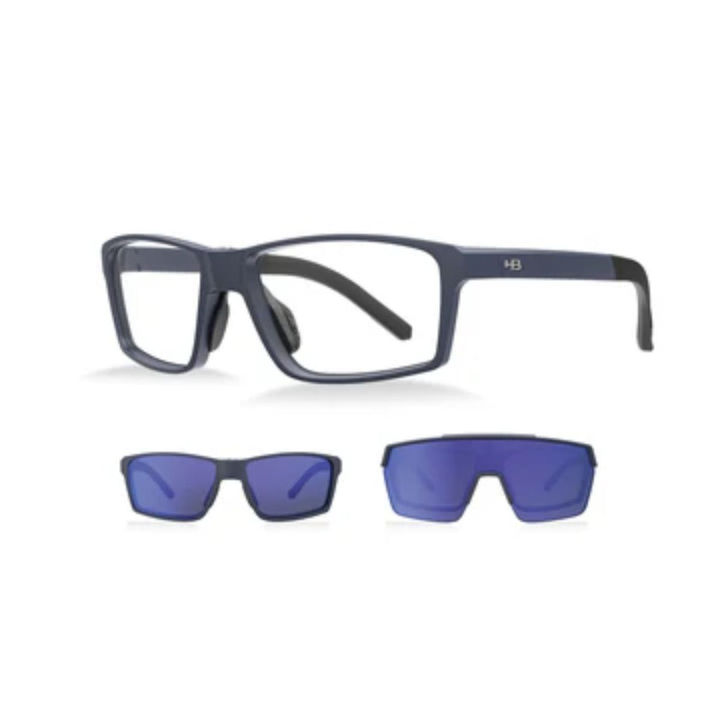 HB Presto 2 Blue Cycling Glasses with Clip