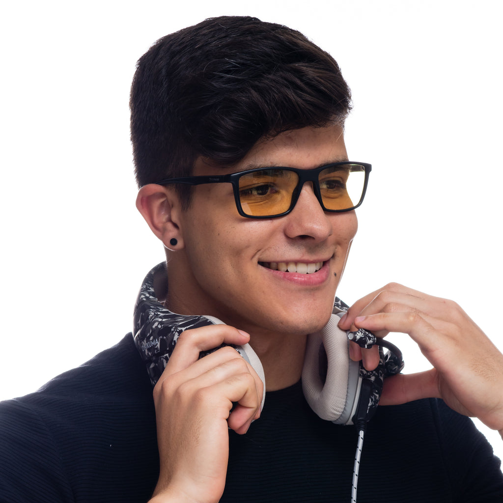 Capitán 2.0 Negro - Lentes de protección azul