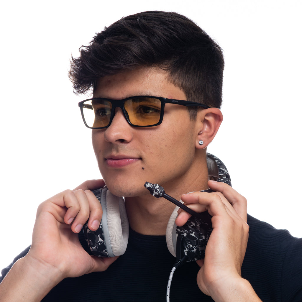 Capitán 2.0 Negro - Lentes de protección azul