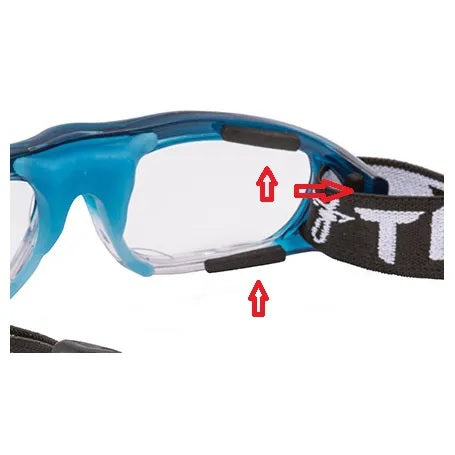 Goma protectora adicional para gafas Titans 