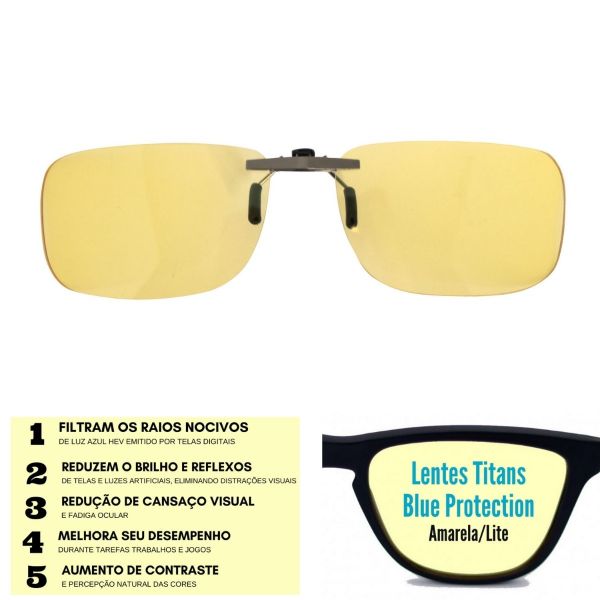 Clip Titans Blue Protection - Lentes marrón/marrón (copia)
