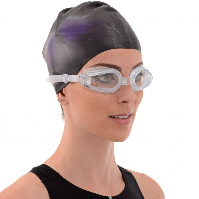 Óculos de Natação Infantil Netuno Graduado Miopia - Incolor