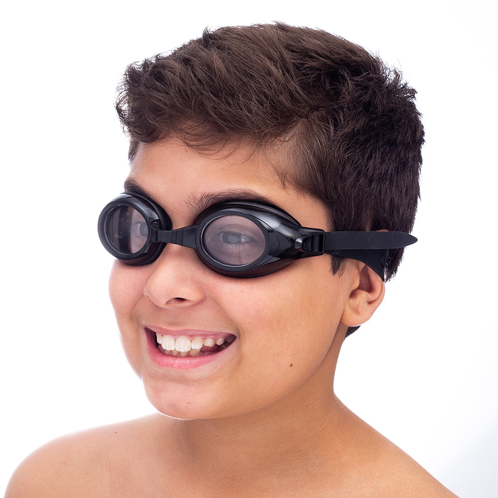 Gafas de natación personalizadas - Poseidon Black