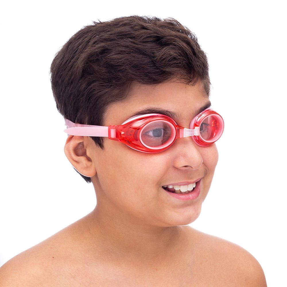 Óculos Natação Infantil Personalizado - Poseidon Rosa